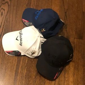 Set of 3 Callaway Golf Hats